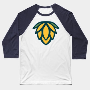 Milwaukee Beer Review hop logo Baseball T-Shirt